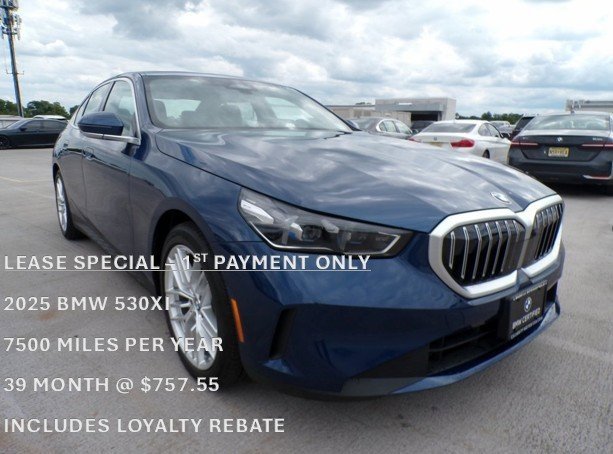 Certified 2025 BMW 530i xDrive w/ Premium Package