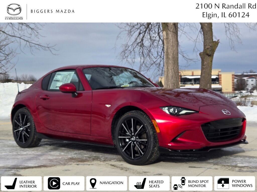 New 2025 MAZDA MX-5 Miata RF Grand Touring w/ Appearance Package image 1