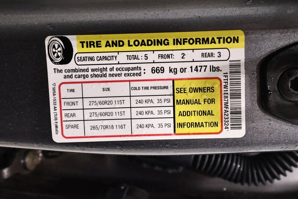 Certified 2021 Ford F150 Platinum w/ Equipment Group 701A High image 45