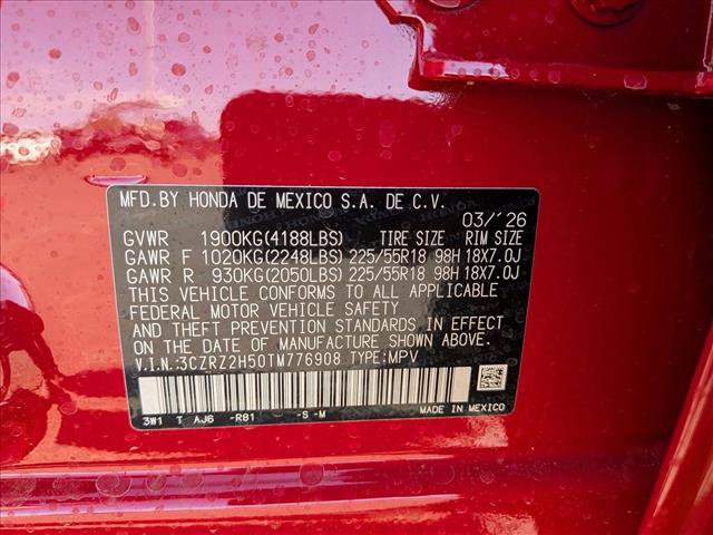 New 2026 Honda HR-V Sport image 17