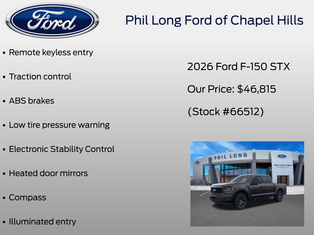 New 2026 Ford F150 STX w/ Equipment Group 200A AWD/4WD image 8