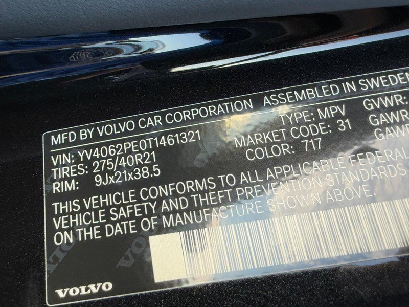 New 2026 Volvo XC90 B6 Plus w/ Protection Package Premier AWD/4WD image 17