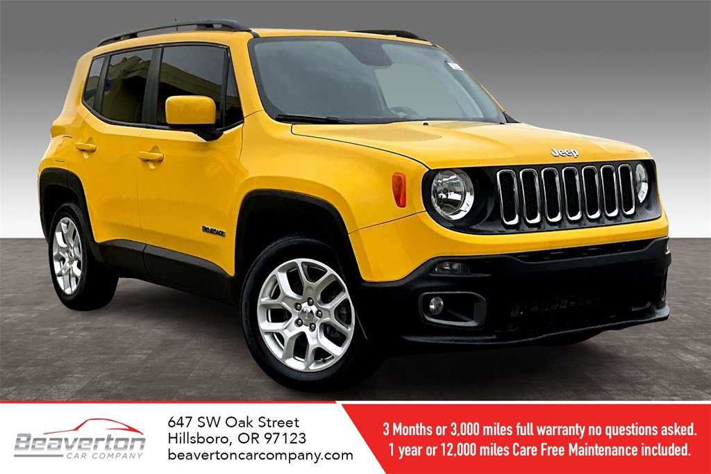 Used 2018 Jeep Renegade Latitude w/ UConnect 8.4 Nav Group