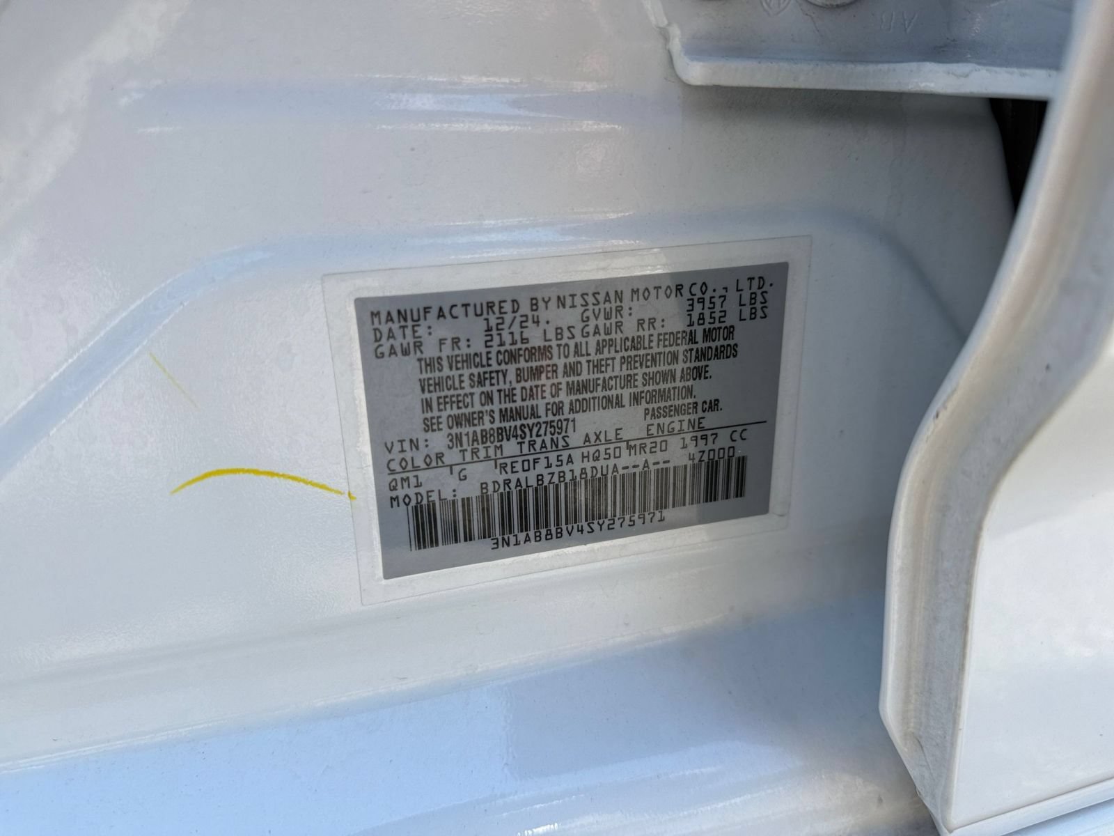 Used 2025 Nissan Sentra S FWD image 25