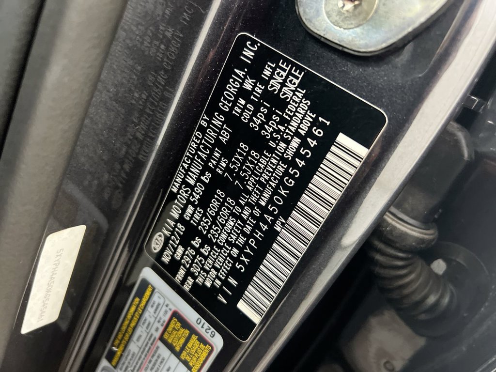 Used 2019 Kia Sorento EX w/ EX Touring Package FWD image 30
