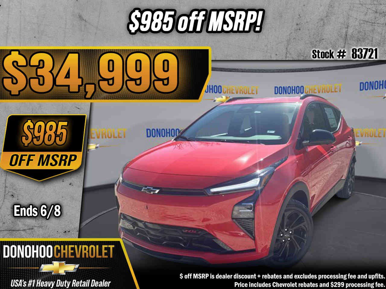 New 2027 Chevrolet Bolt RS w/ Technology Package