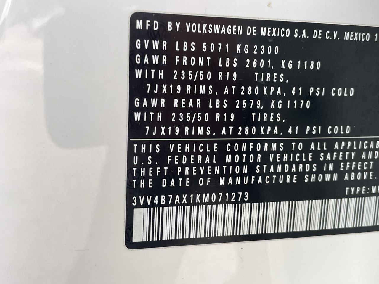 Used 2019 Volkswagen Tiguan SEL Premium AWD/4WD image 35