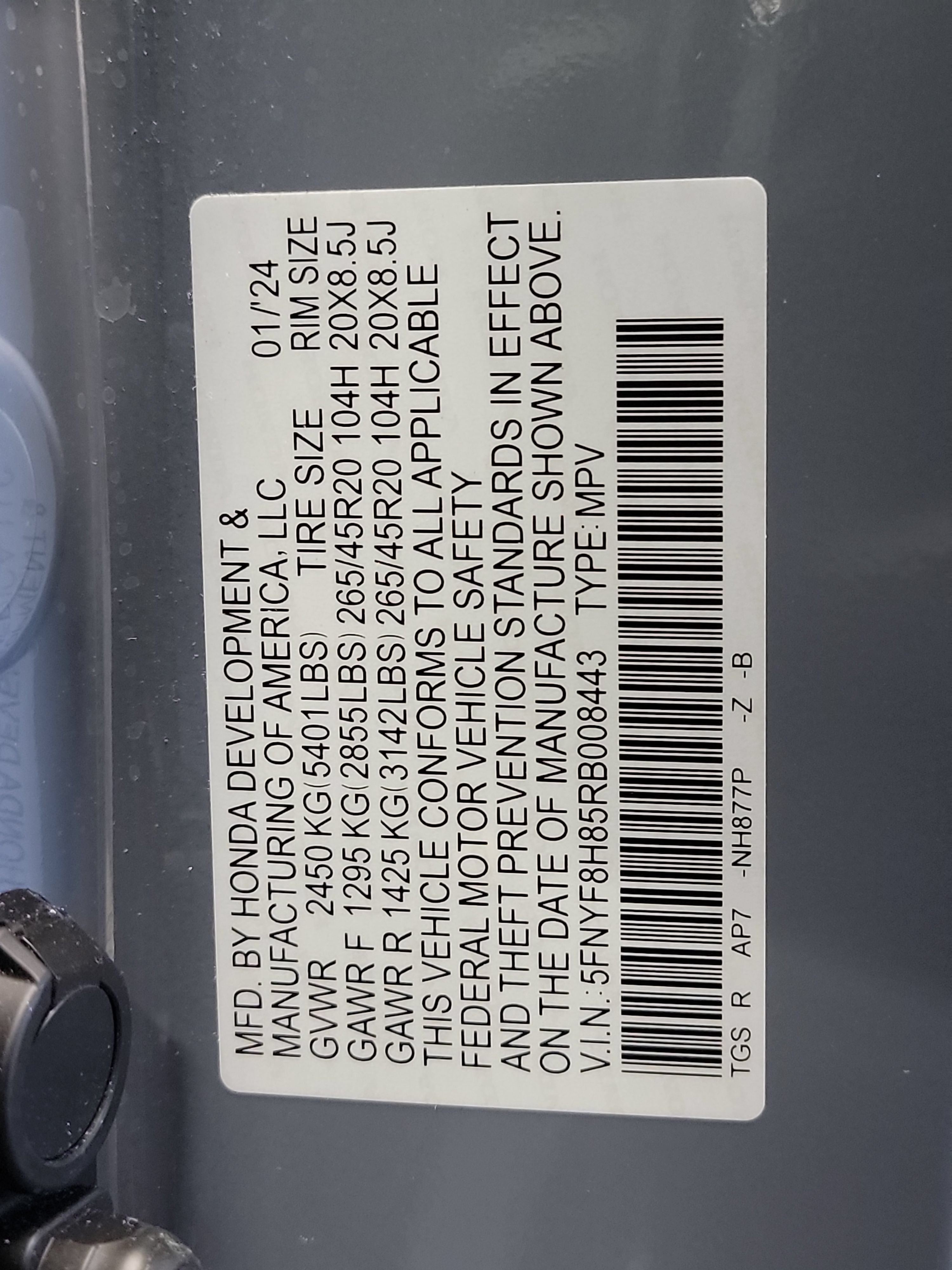 Used 2024 Honda Passport Black Edition image 33