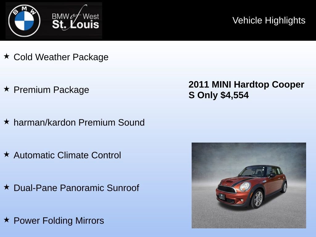 Used 2011 MINI Cooper S image 7