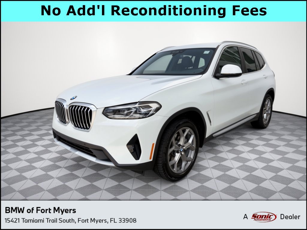 Used 2022 BMW X3 sDrive30i w/ Convenience Package