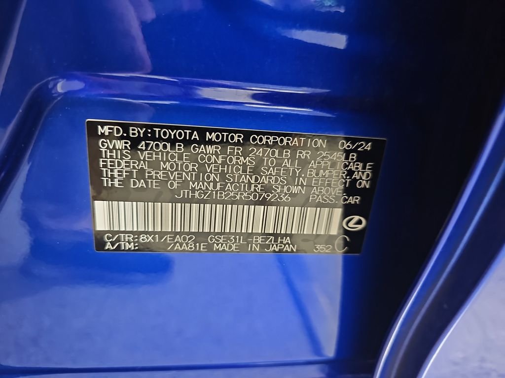 Certified 2024 Lexus IS 350 F Sport w/ Navigation Package RWD image 33