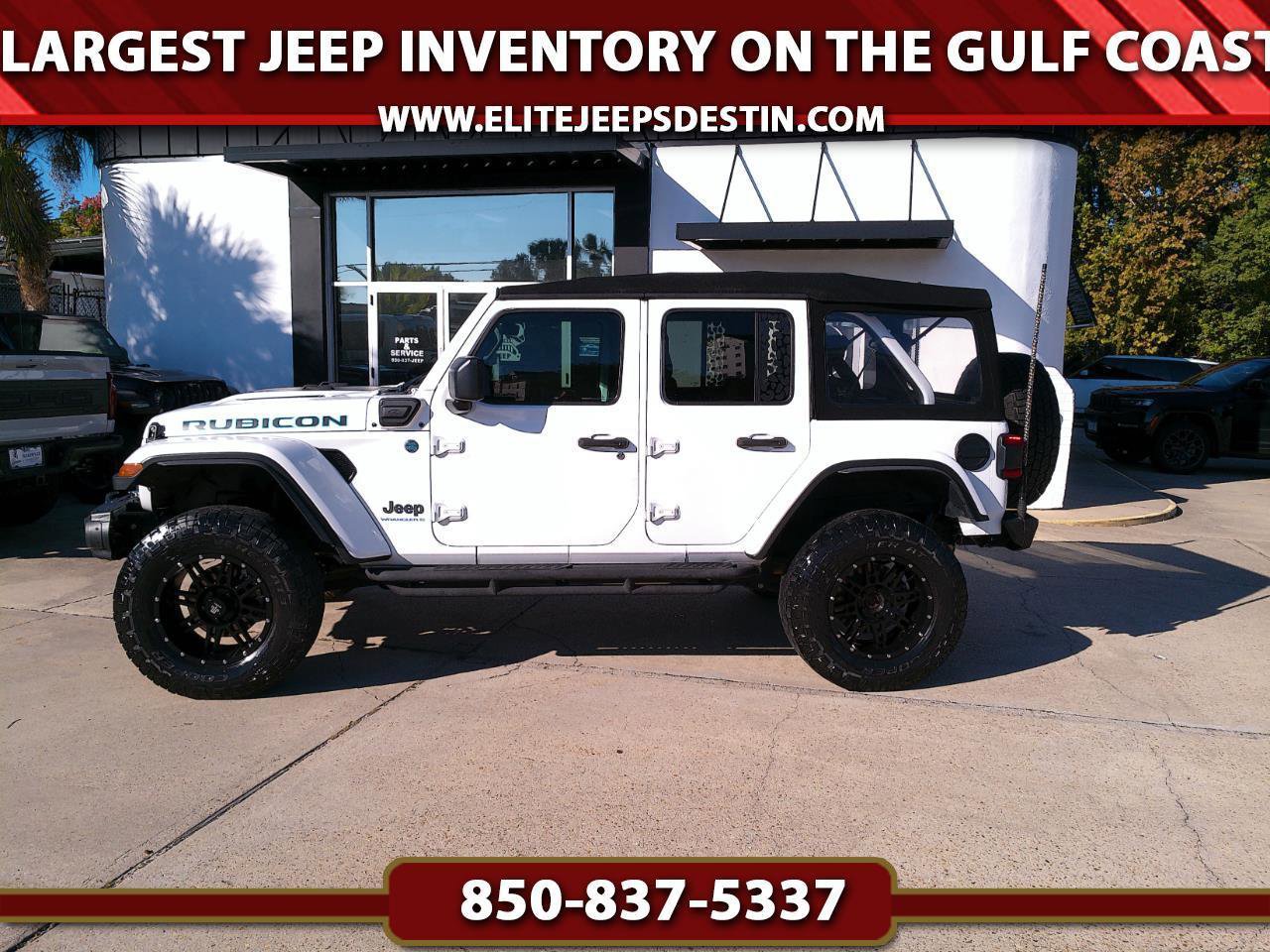 Used 2023 Jeep Wrangler Unlimited Rubicon 4xe w/ Cold Weather Group image 1