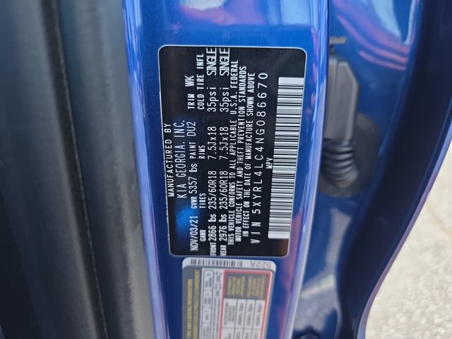 Used 2022 Kia Sorento S w/ Panoramic Sunroof Package FWD image 34