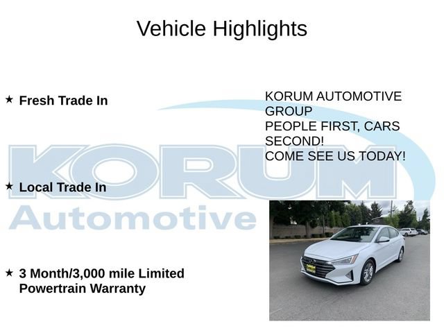 Used 2020 Hyundai Elantra Value Edition w/ Cargo Package (C1) FWD image 4