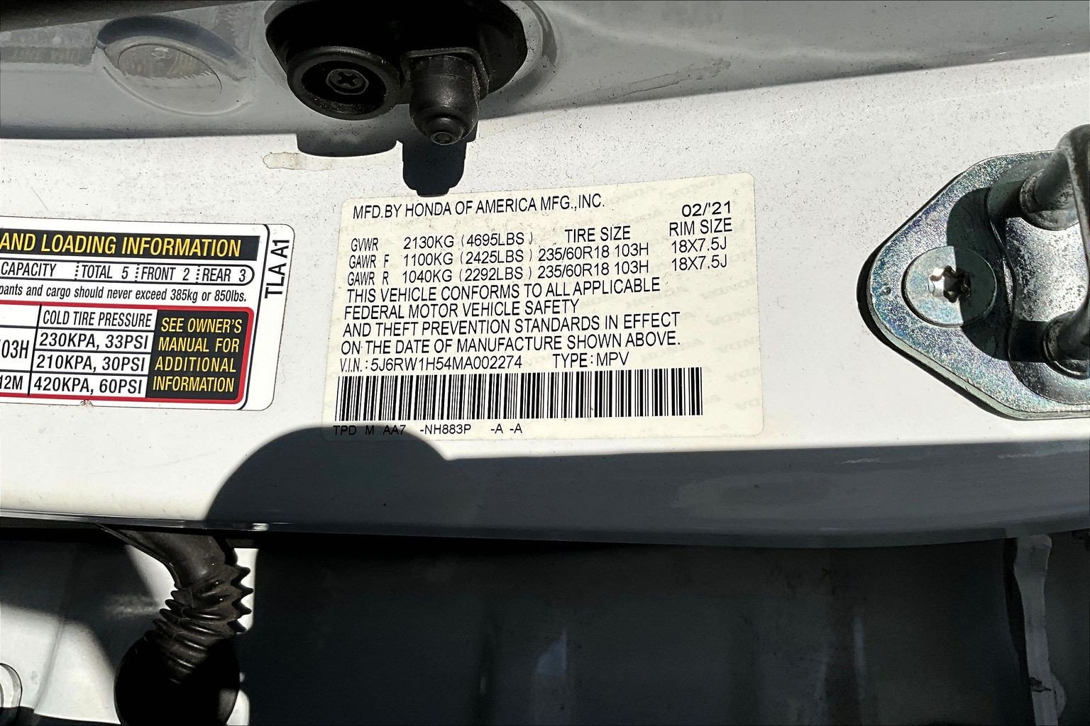 Used 2021 Honda CR-V EX image 16