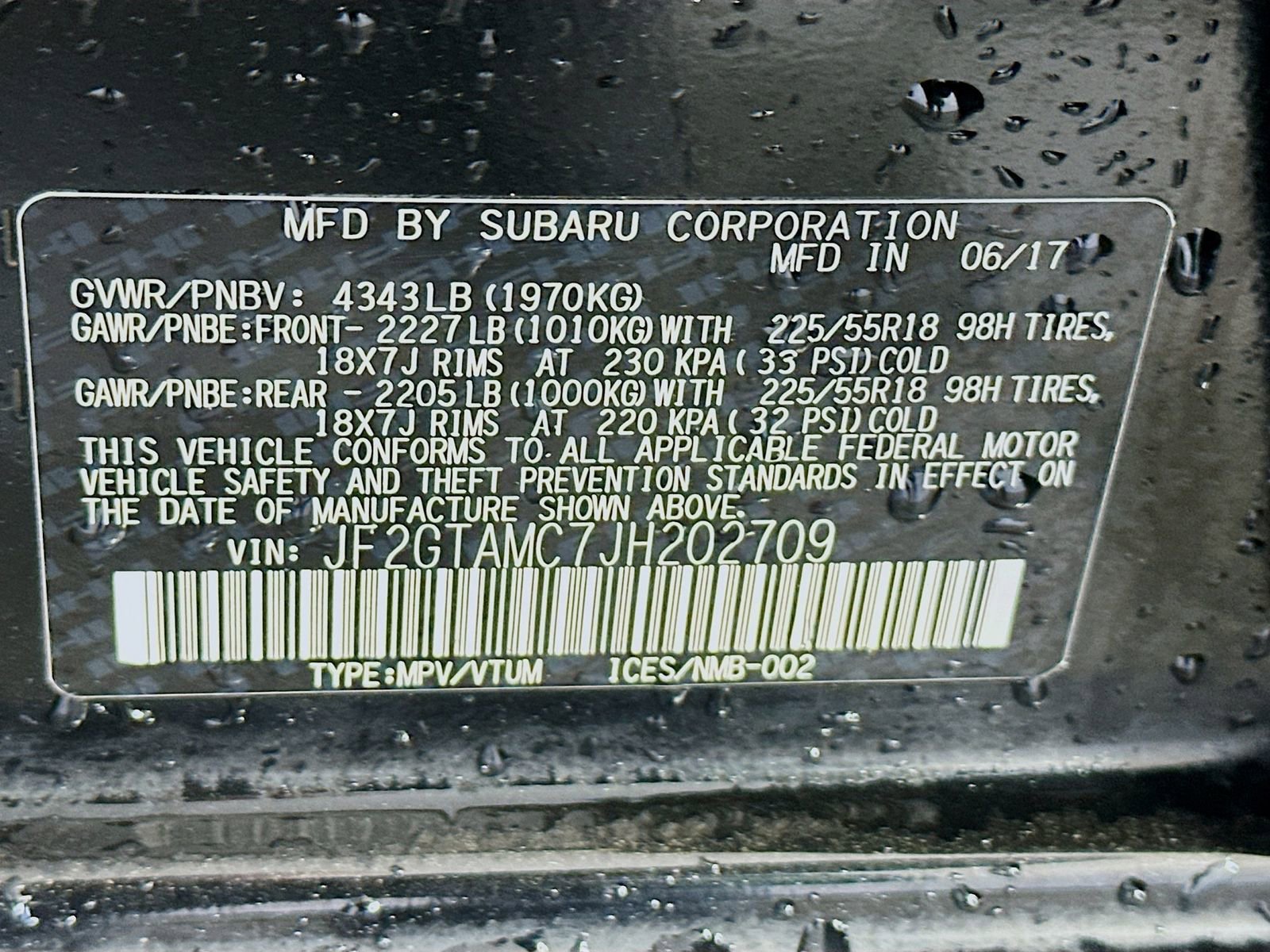 Used 2018 Subaru Crosstrek 2.0i Limited AWD/4WD image 32