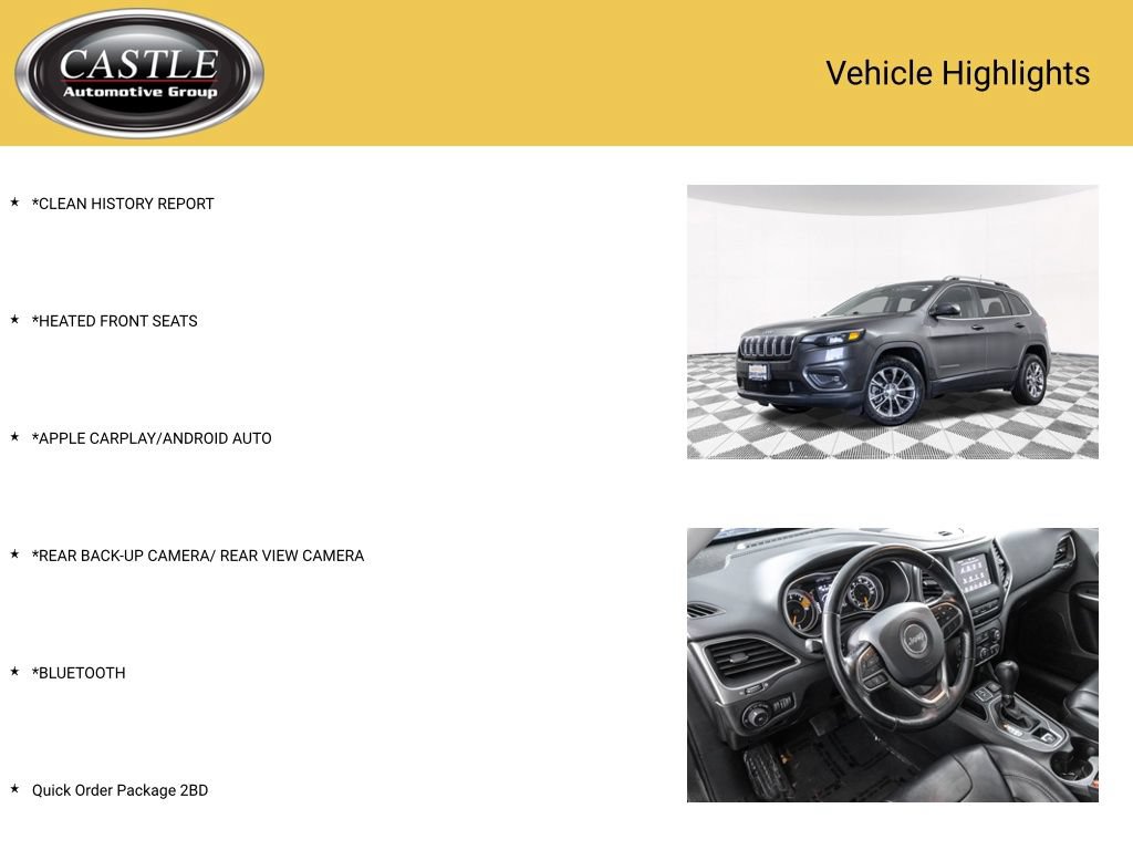 Used 2021 Jeep Cherokee Latitude Plus FWD image 3