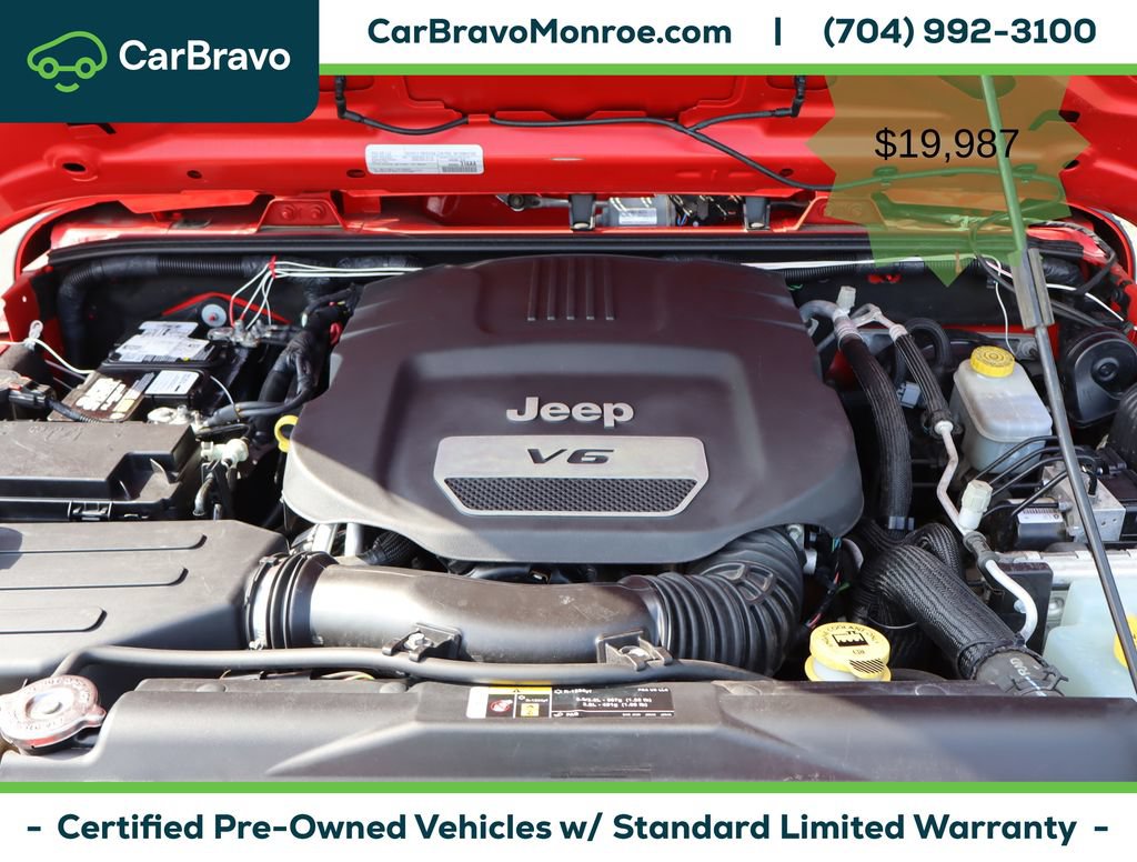 Used 2018 Jeep Wrangler Unlimited Sport w/ Connectivity Group AWD/4WD image 42