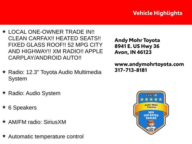 Used 2024 Toyota Prius XLE FWD image 2