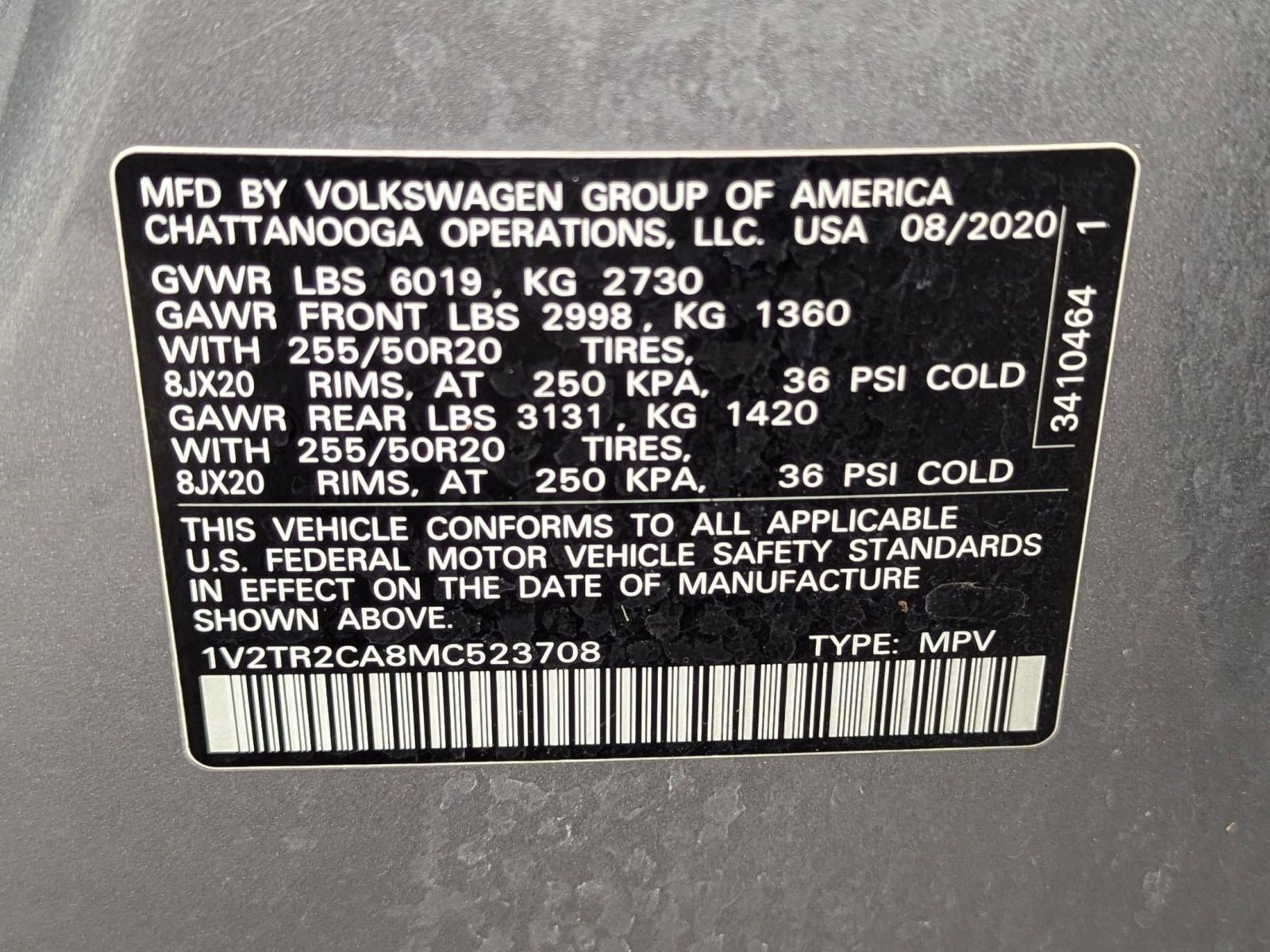 Used 2021 Volkswagen Atlas SEL Premium image 19