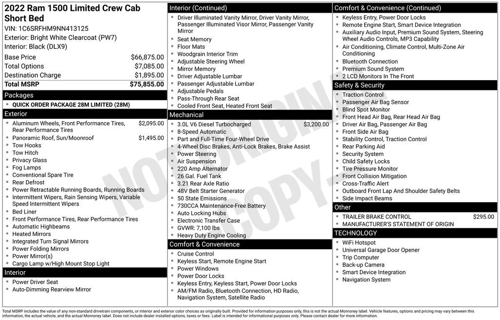Used 2022 RAM 1500 Limited image 13