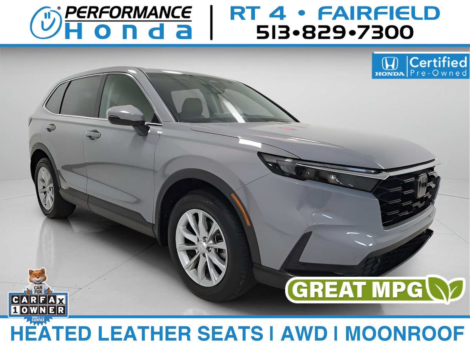 Certified 2024 Honda CR-V EX-L