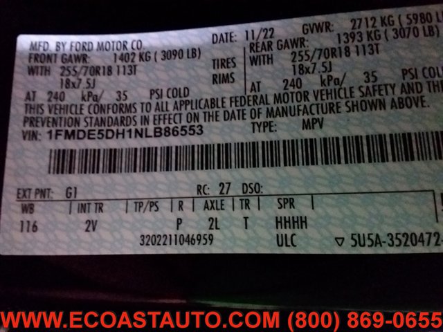 Used 2022 Ford Bronco Outer Banks image 15