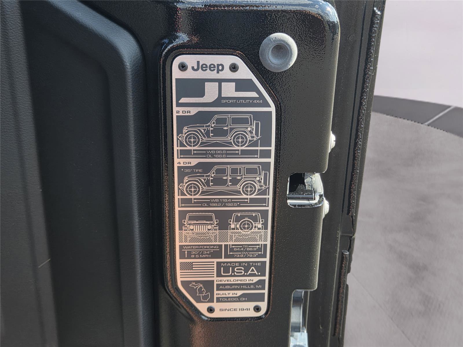 New 2026 Jeep Wrangler Sport S image 29