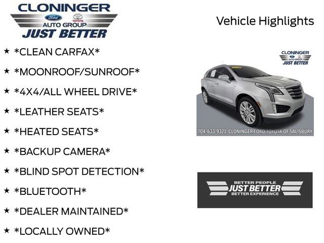 Used 2018 Cadillac XT5 Premium Luxury AWD/4WD image 3