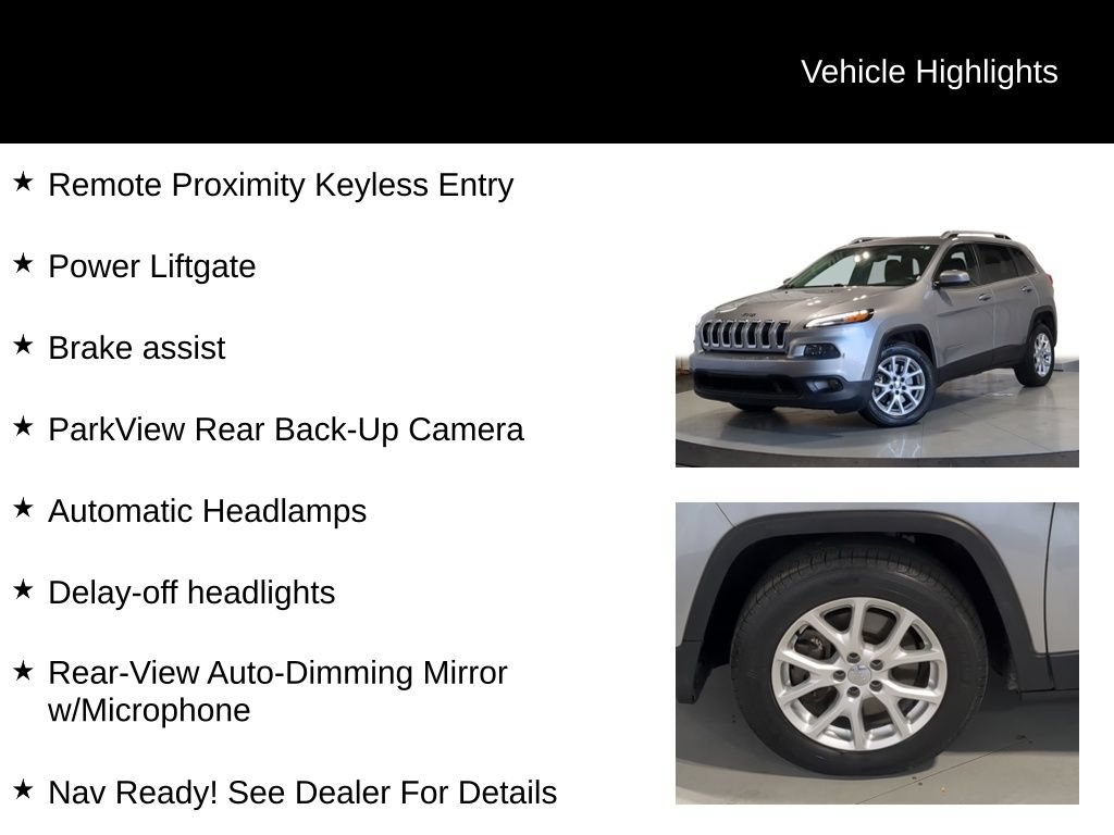 Used 2014 Jeep Cherokee Latitude w/ Comfort/Convenience Group FWD image 32