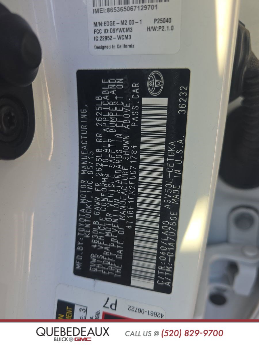 Used 2015 Toyota Camry XLE image 14