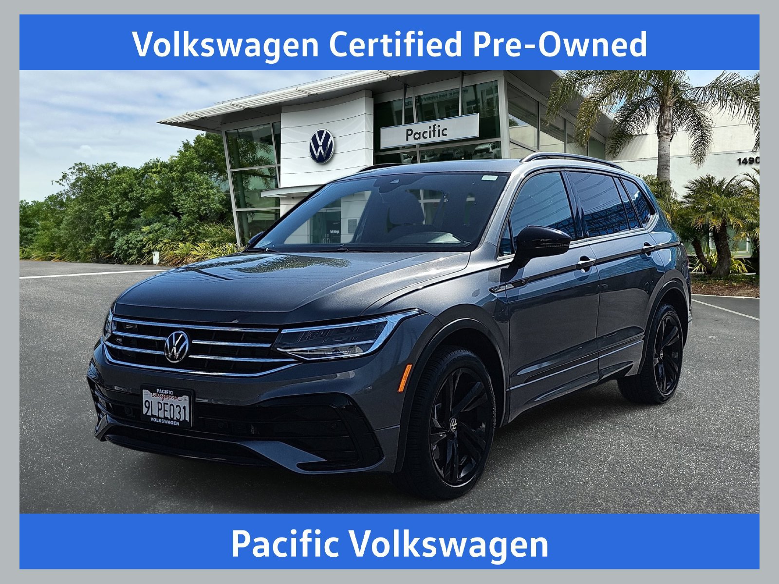 Certified 2024 Volkswagen Tiguan SE R-Line FWD image 1