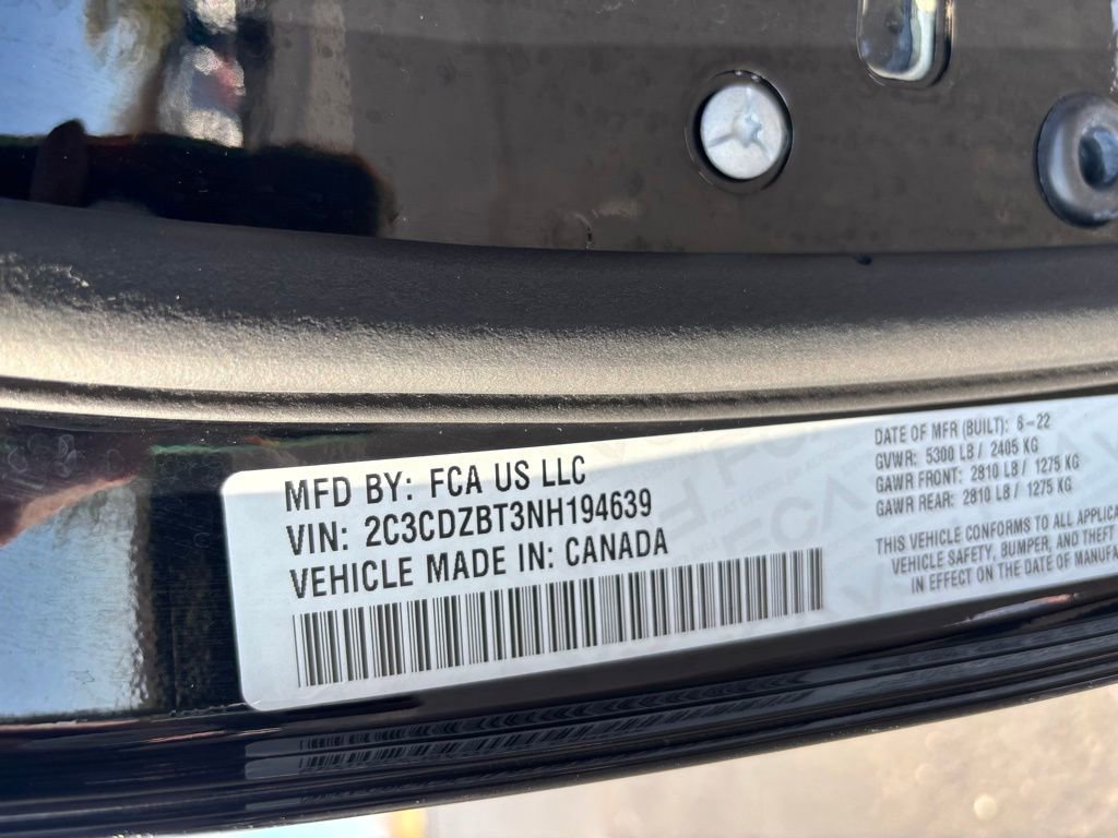 Used 2022 Dodge Challenger R/T w/ Plus Package image 14