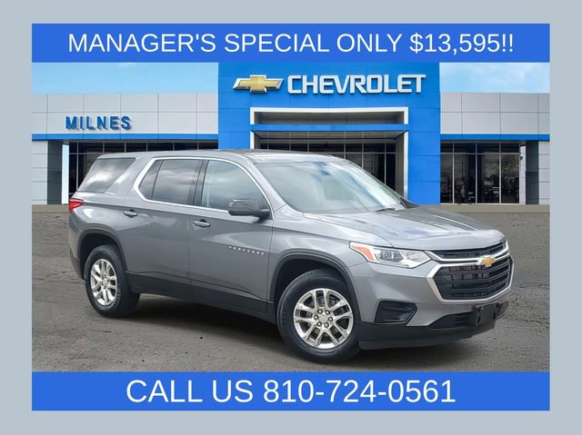 Used 2021 Chevrolet Traverse LS