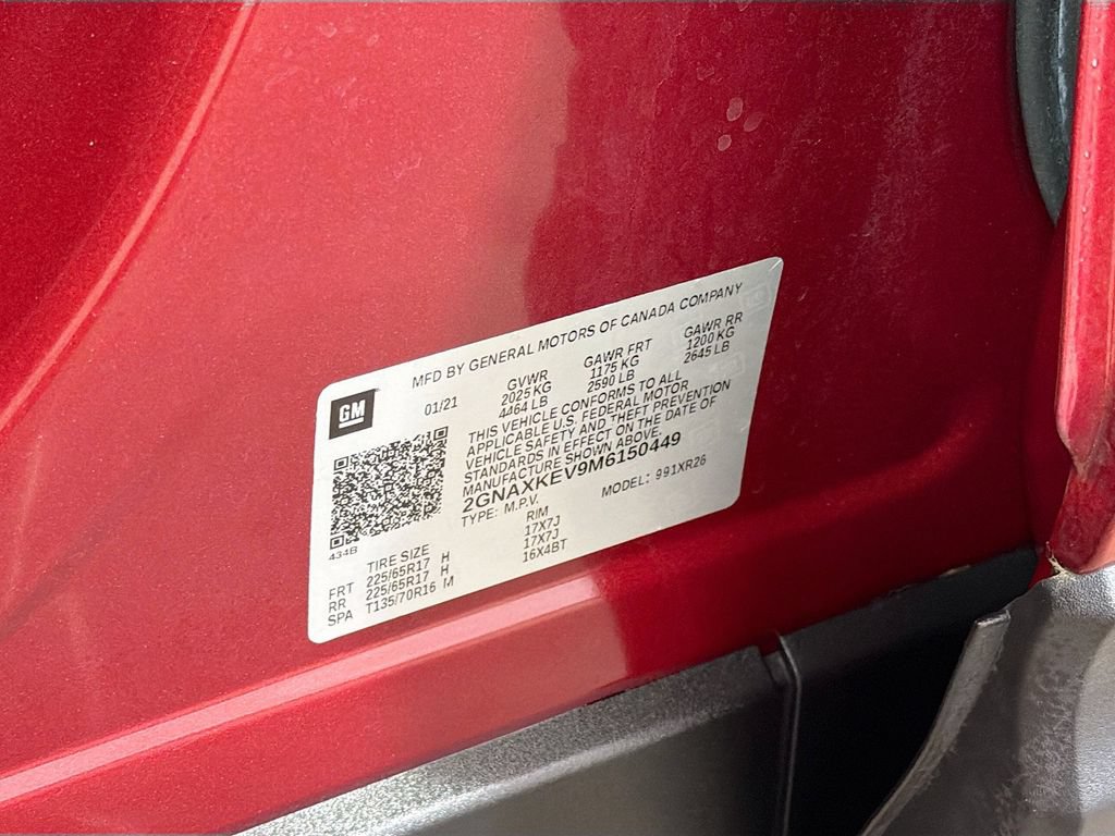 Used 2021 Chevrolet Equinox LT FWD image 32