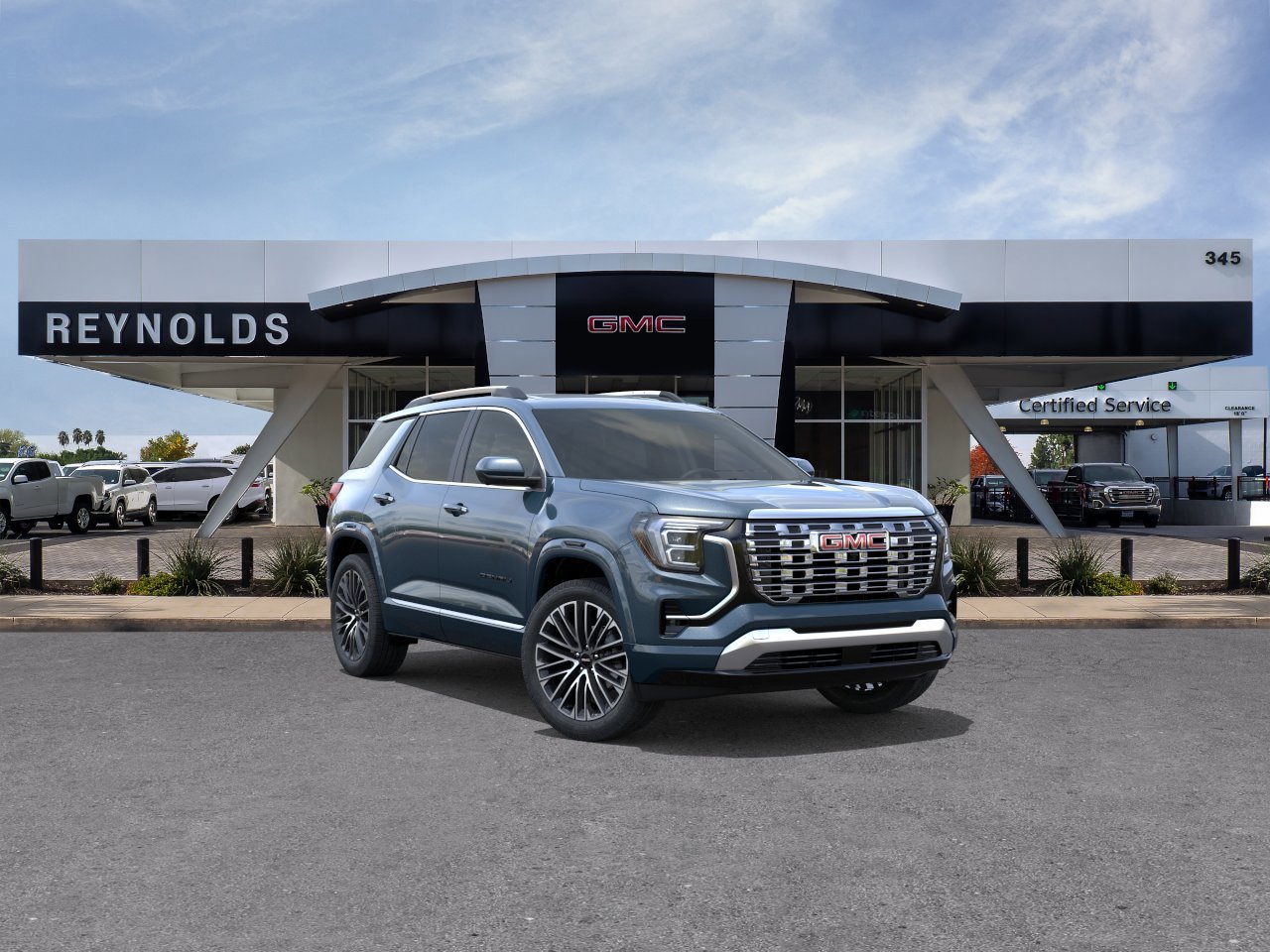 New 2026 GMC Terrain Denali w/ LPO, Black Badging Package