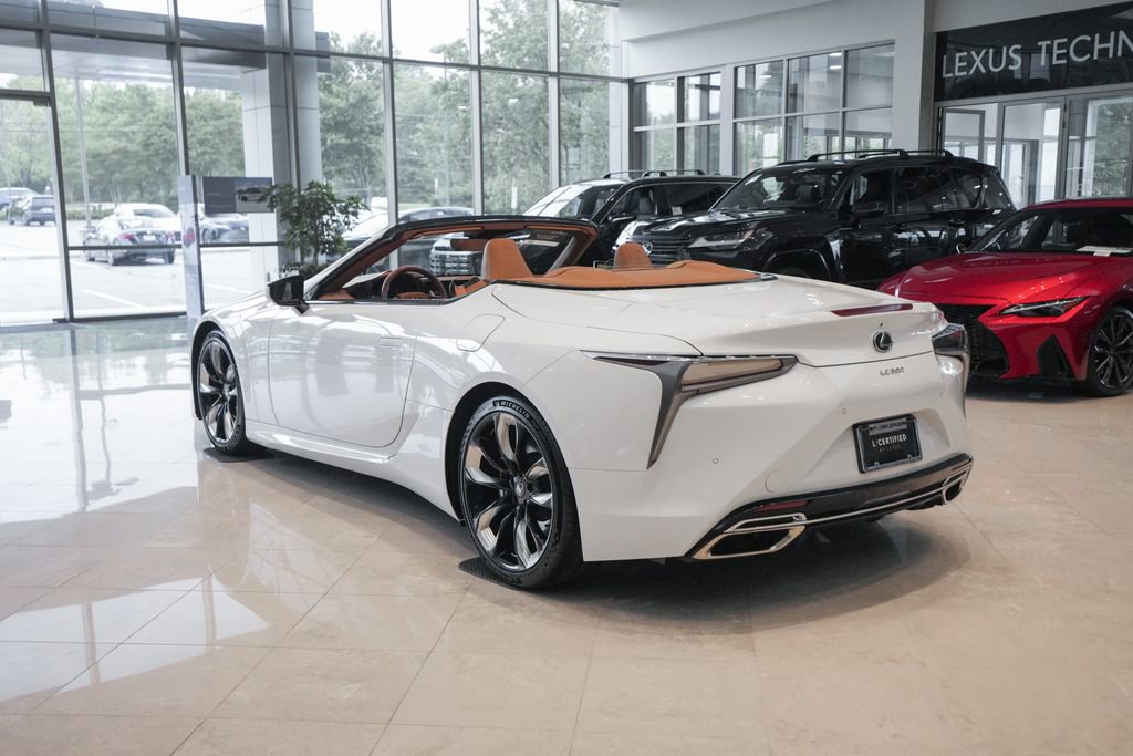 Certified 2024 Lexus LC 500 Convertible w/ Touring Package RWD image 6