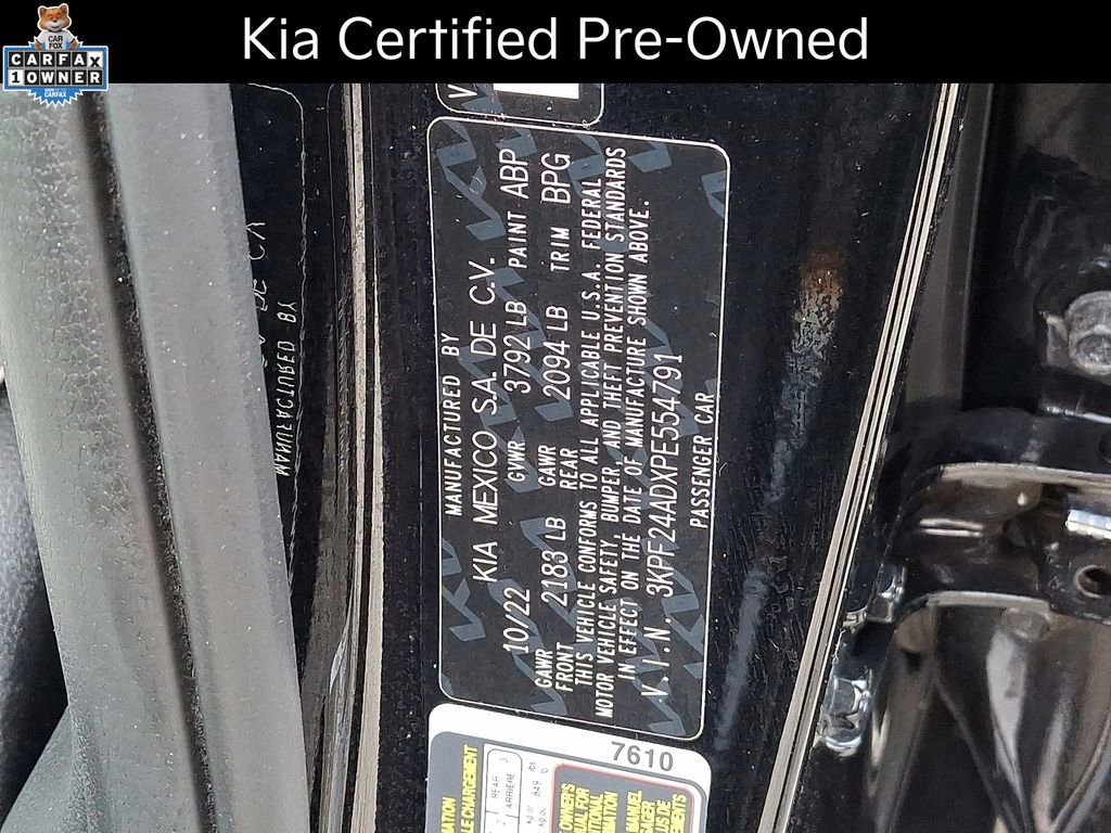 Certified 2023 Kia Forte LXS image 27