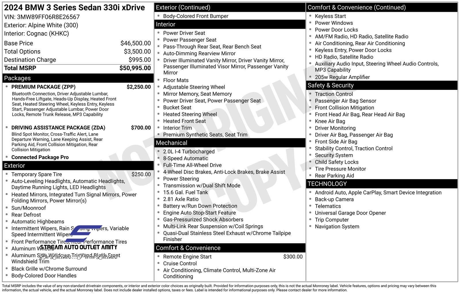 Used 2024 BMW 330i xDrive Sedan w/ Premium Package image 38