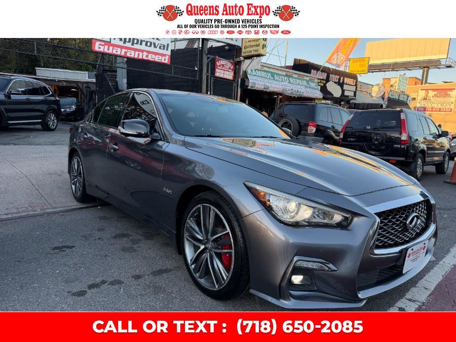 Used 2018 INFINITI Q50 Red Sport 400 w/ Sensory Package (Sport) image 32