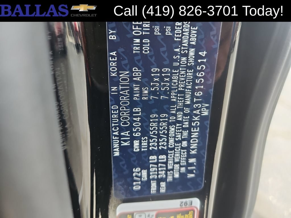 Used 2026 Kia Carnival SX w/ SX Dark Edition Package FWD image 31