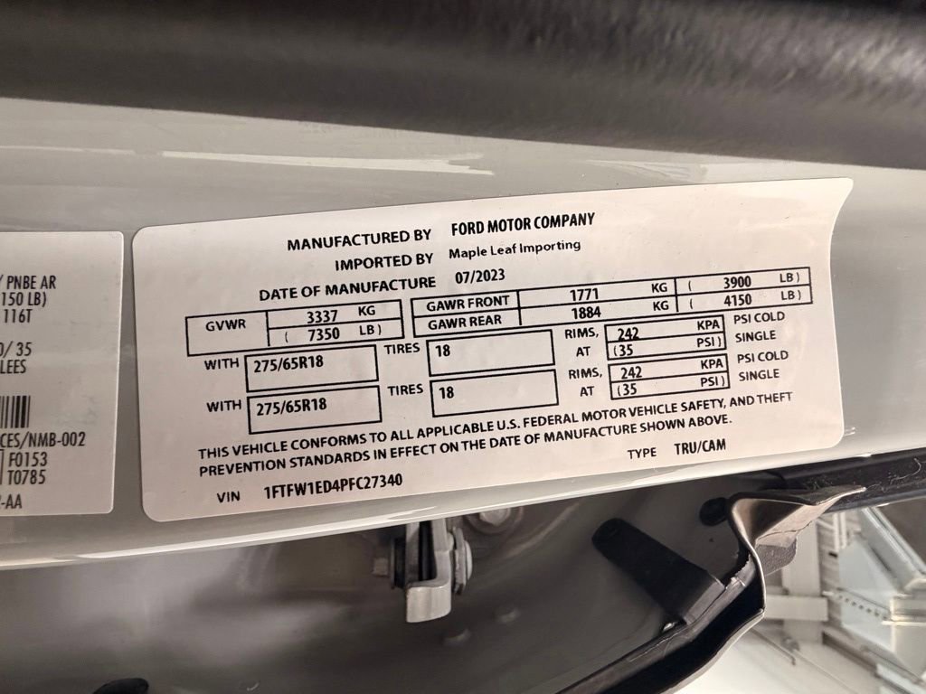 Used 2023 Ford F150 XLT w/ Equipment Group 302A High image 57