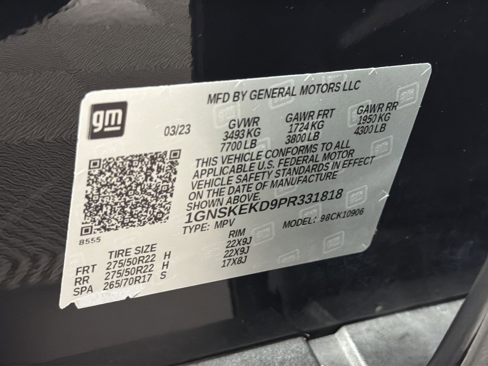 Used 2023 Chevrolet Suburban RST w/ Luxury Package image 30