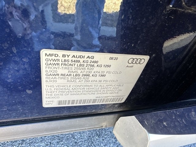 Used 2021 Audi Q5 Prestige w/ Prestige Package image 46