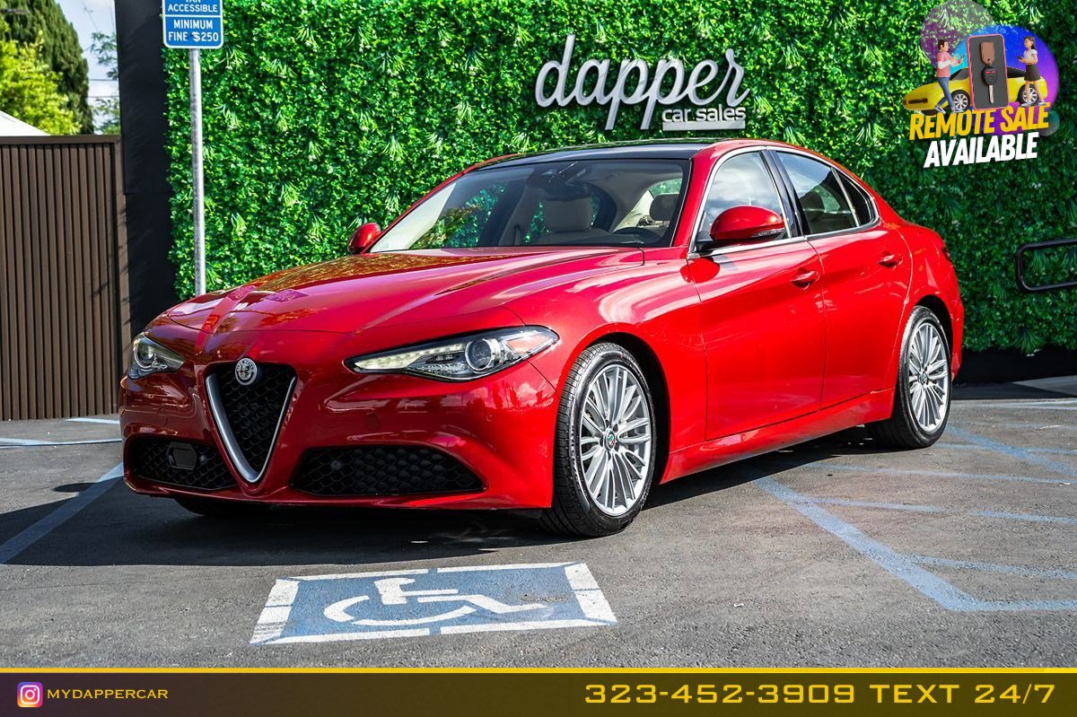 Used 2018 Alfa Romeo Giulia Ti w/ Quick Order Package 22Z Lusso