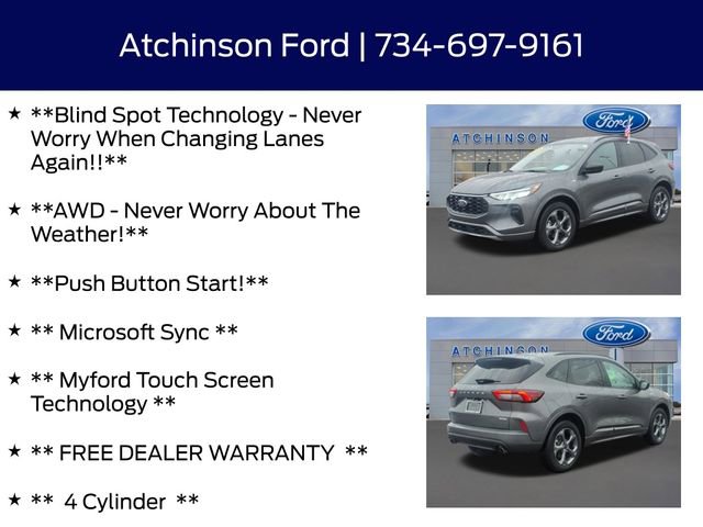 Used 2024 Ford Escape ST-Line w/ Tech Pack #1 image 9