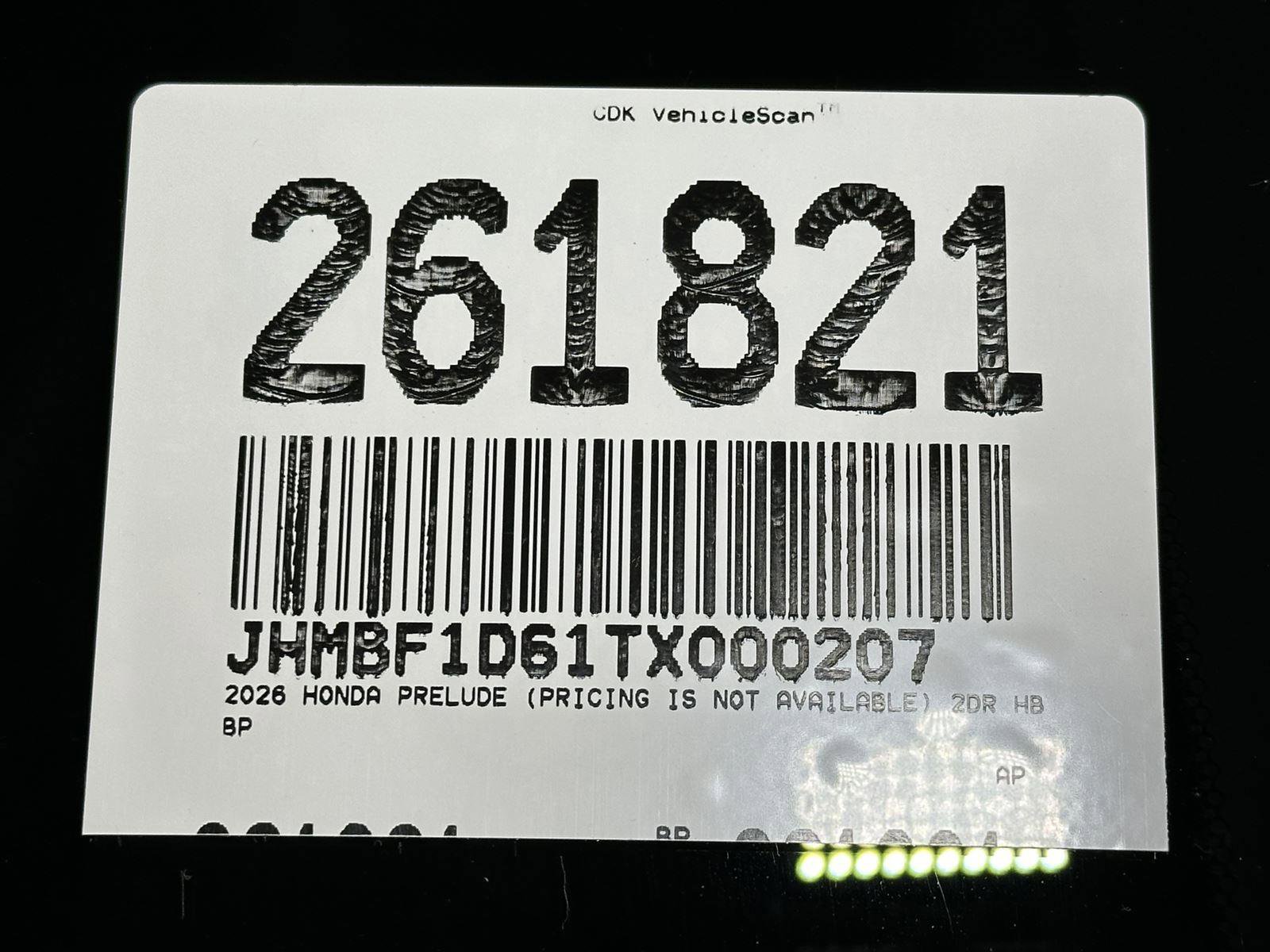 New 2026 Honda Prelude image 22