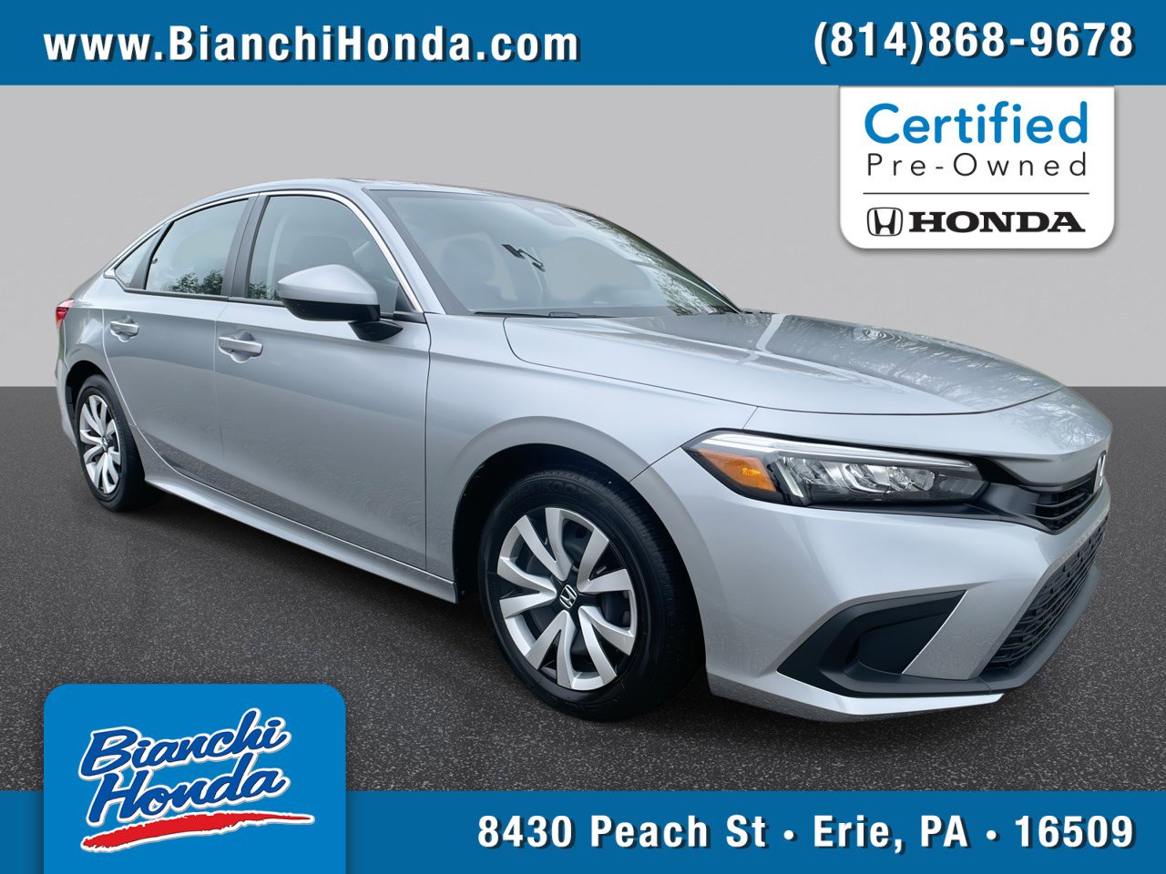 Certified 2023 Honda Civic LX image 1