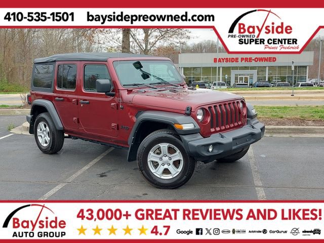 Used 2022 Jeep Wrangler Unlimited Sport image 1