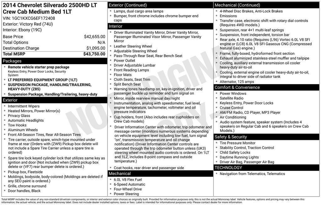 Used 2014 Chevrolet Silverado 2500 LT image 11